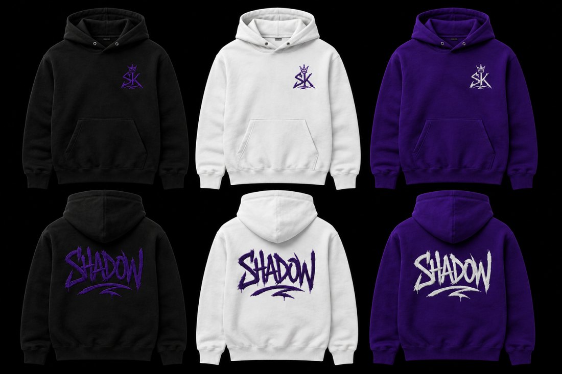 Gamma completa delle felpe Shadow
