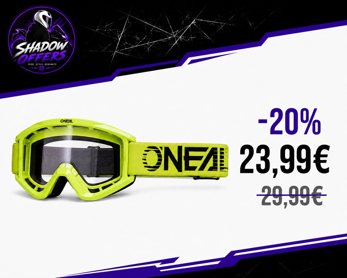 Maschera cross O'Neal scontata del 20%